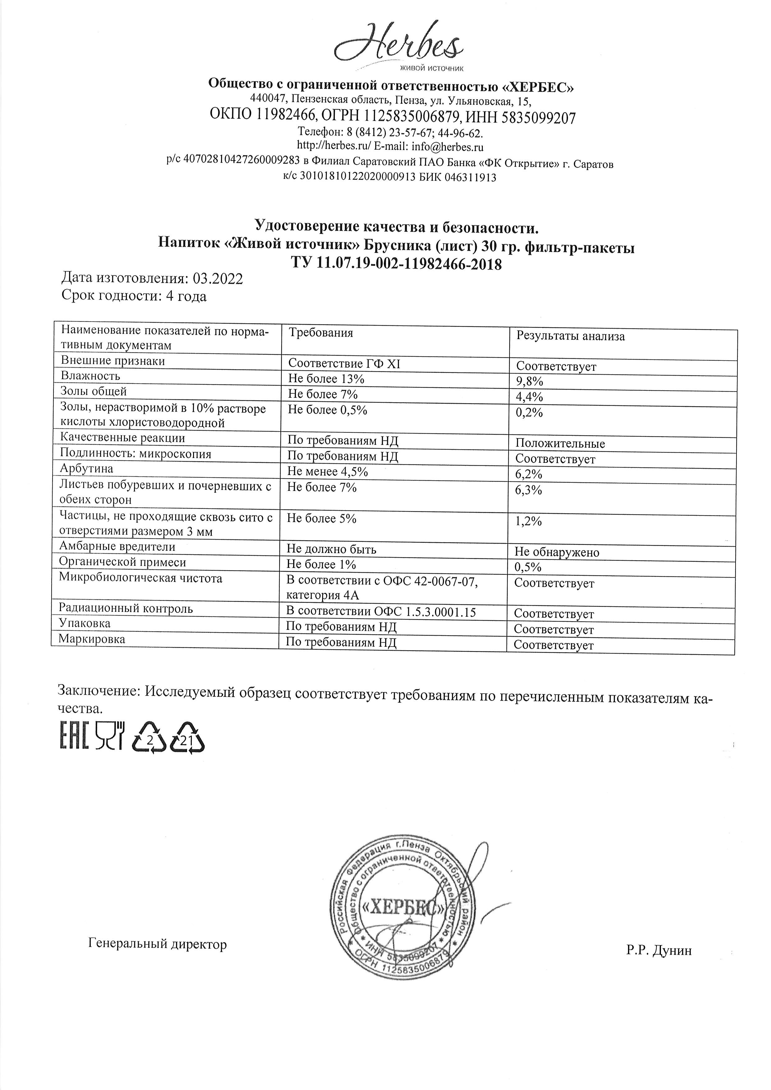 Паспорт №032022